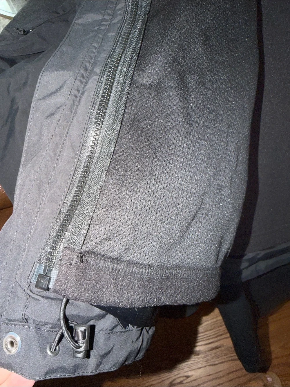 The North Face Men's Black Ski Jacket with Hood
